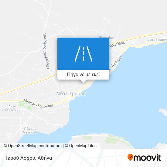 Ιερού Λόχου χάρτης