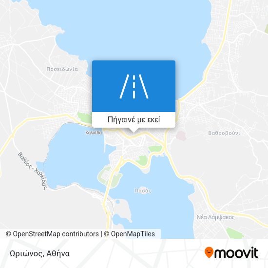 Ωριώνος χάρτης