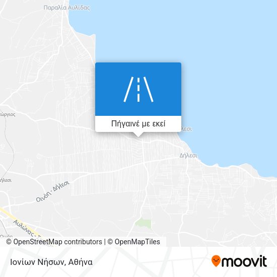 Ιονίων Νήσων χάρτης