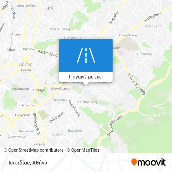 Πεισιδίας χάρτης