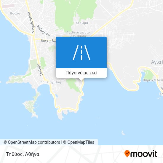 Τηθύος χάρτης