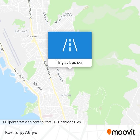 Κονίτσης χάρτης