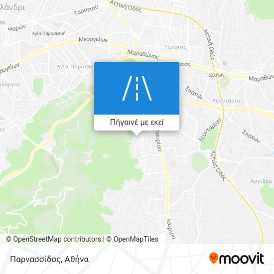 Παρνασσίδος χάρτης