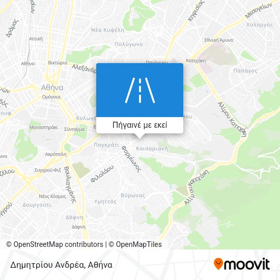 Δημητρίου Ανδρέα χάρτης