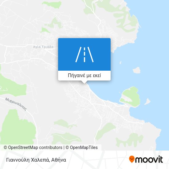 Γιαννούλη Χαλεπά χάρτης