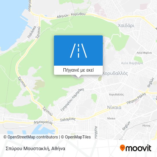 Σπύρου Μουστακλή χάρτης