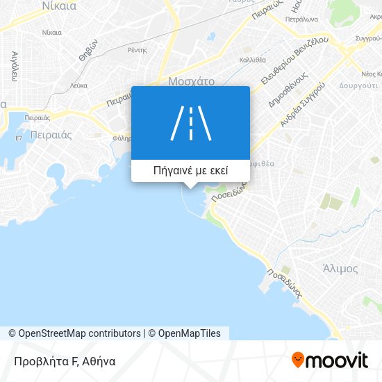 Προβλήτα F χάρτης