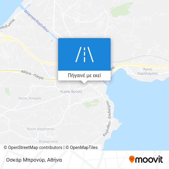 Οσκάρ Μπρονύρ χάρτης
