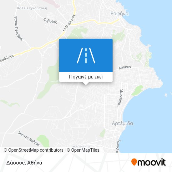Δάσους χάρτης