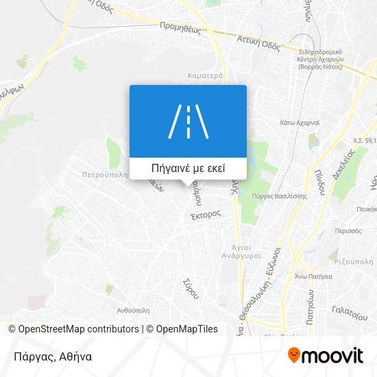 Πάργας χάρτης