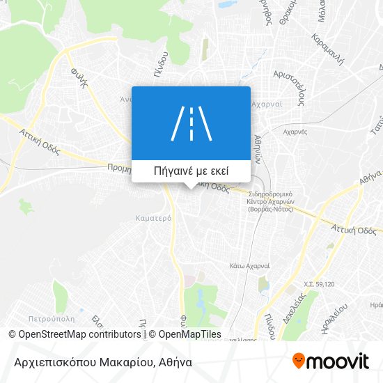 Αρχιεπισκόπου Μακαρίου χάρτης