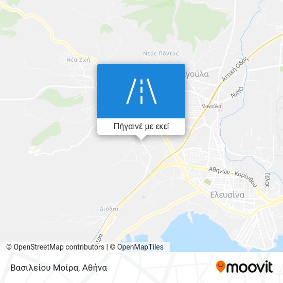 Βασιλείου Μοίρα χάρτης
