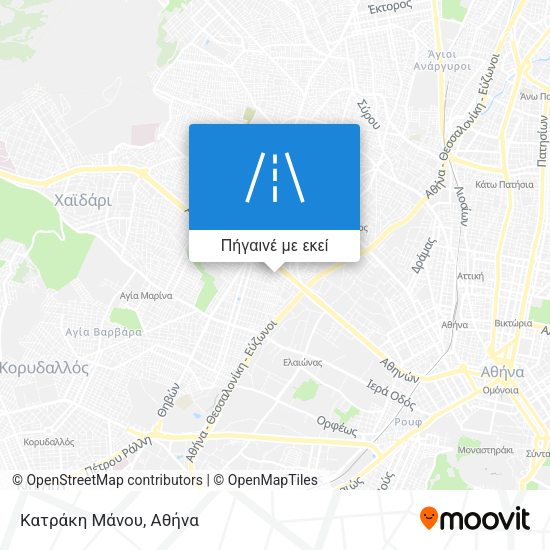 Κατράκη Μάνου χάρτης