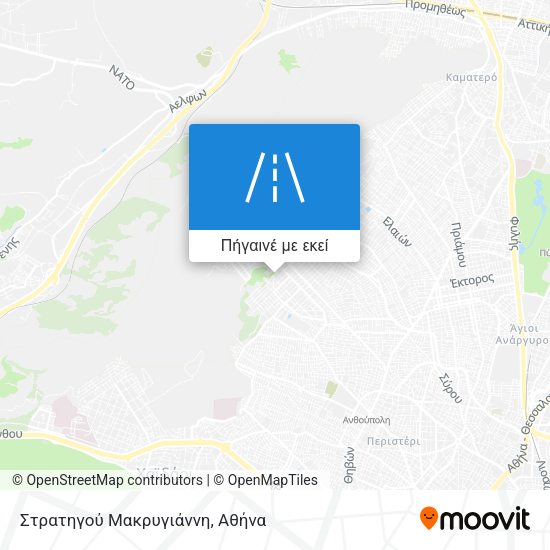 Στρατηγού Μακρυγιάννη χάρτης