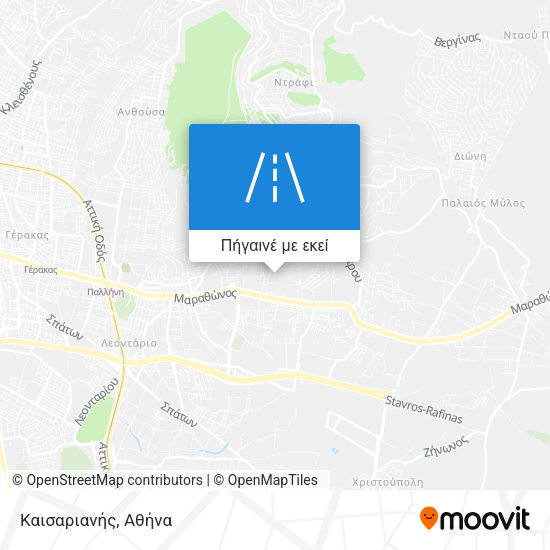 Καισαριανής χάρτης