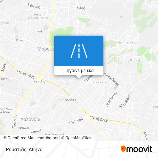Ρεματιάς χάρτης