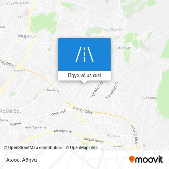 Αωού χάρτης