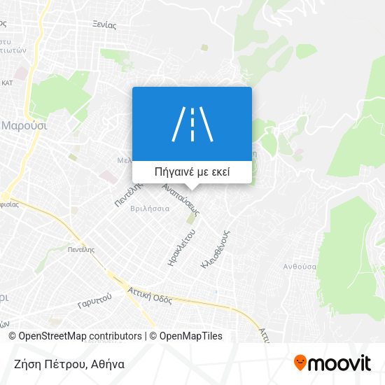 Ζήση Πέτρου χάρτης