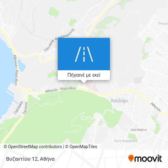 Βυζαντίου 12 χάρτης
