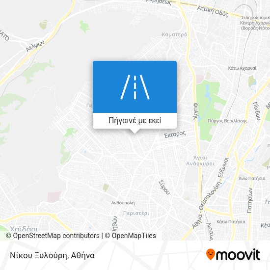 Νίκου Ξυλούρη χάρτης