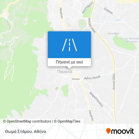 Θωμά Στάμου χάρτης