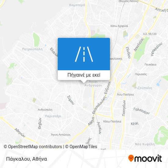 Πάγκαλου χάρτης