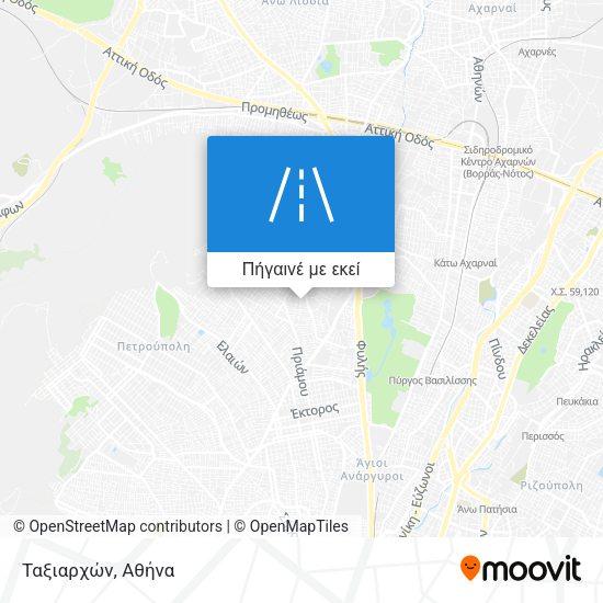 Ταξιαρχών χάρτης