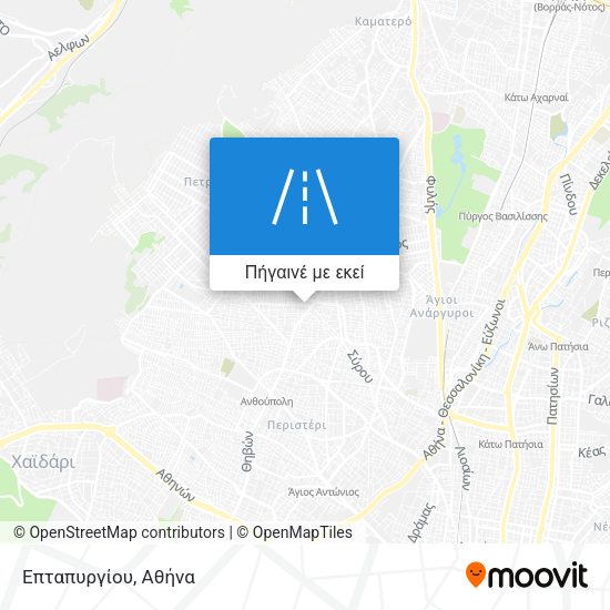 Επταπυργίου χάρτης