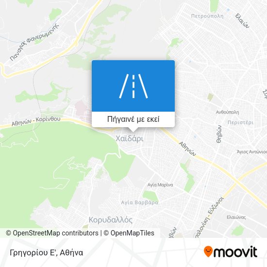 Γρηγορίου Ε' χάρτης