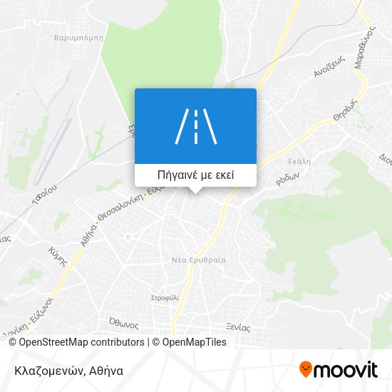 Κλαζομενών χάρτης