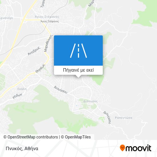 Πνυκός χάρτης