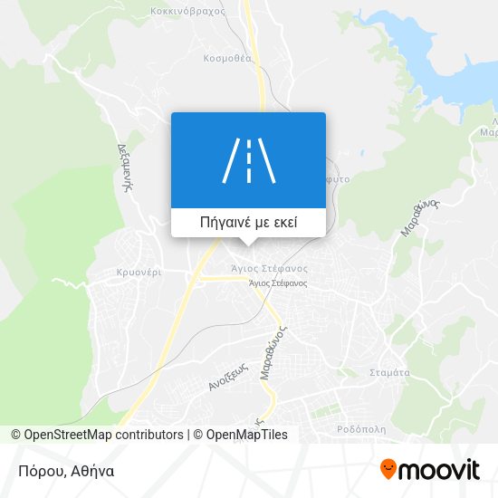 Πόρου χάρτης