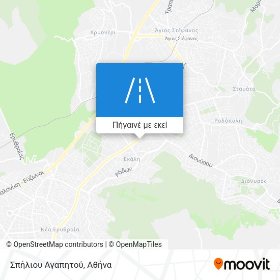 Σπήλιου Αγαπητού χάρτης