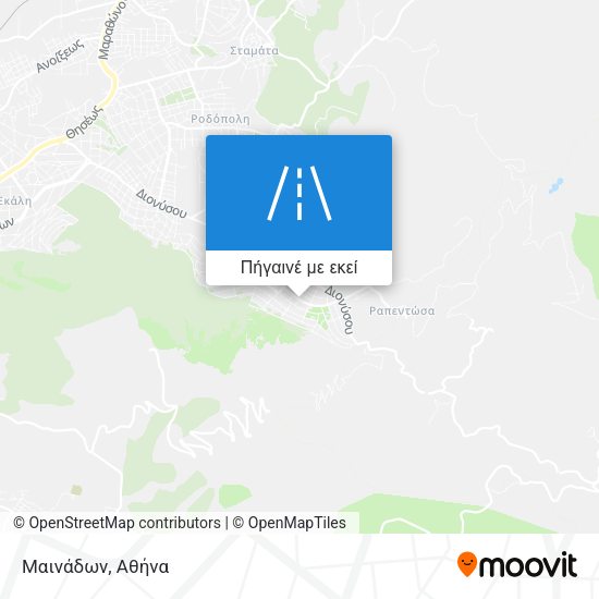 Μαινάδων χάρτης
