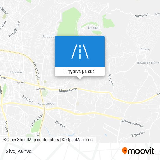 Σίνα χάρτης