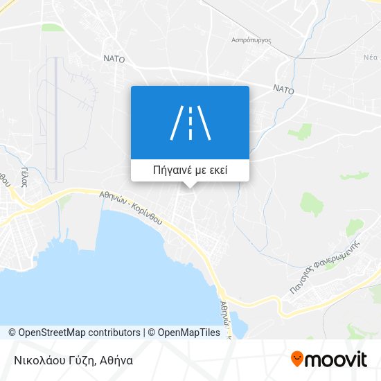 Νικολάου Γύζη χάρτης