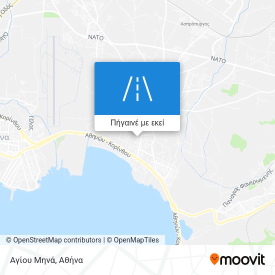 Αγίου Μηνά χάρτης