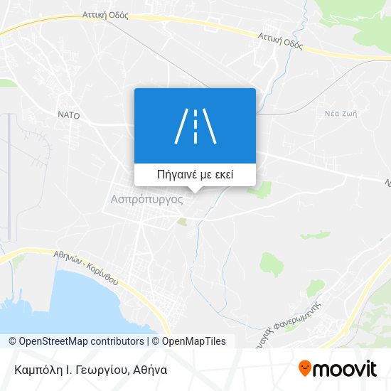 Καμπόλη Ι. Γεωργίου χάρτης