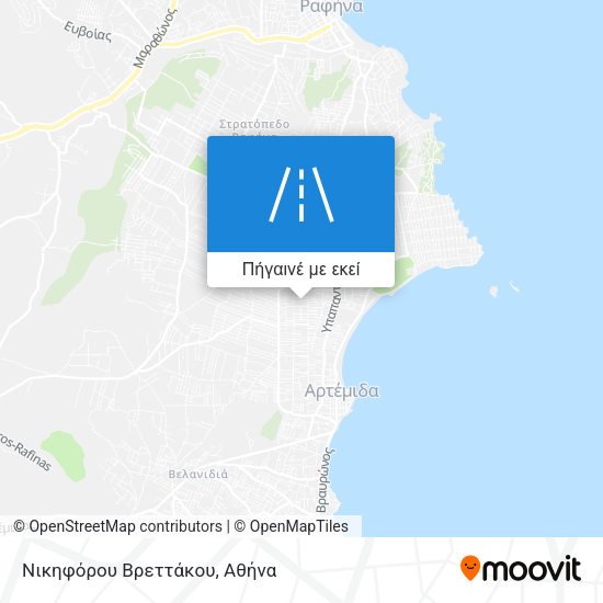 Νικηφόρου Βρεττάκου χάρτης