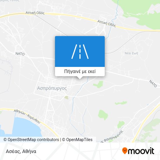 Ασέας χάρτης