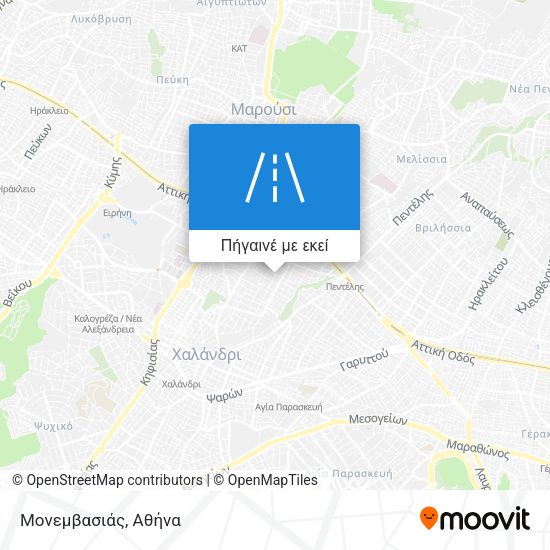 Μονεμβασιάς χάρτης