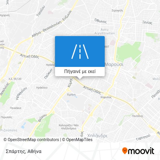 Σπάρτης χάρτης