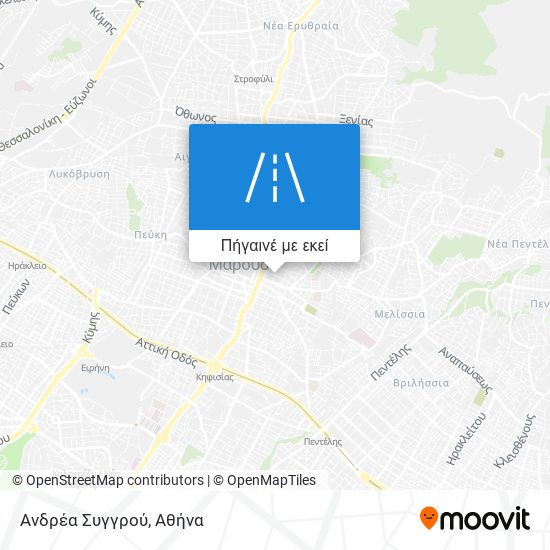 Ανδρέα Συγγρού χάρτης