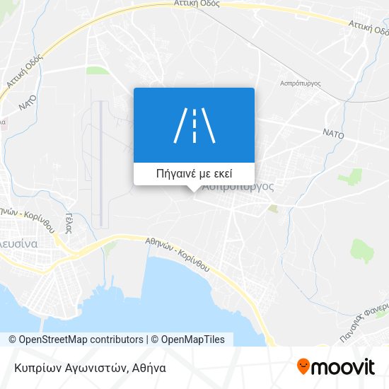 Κυπρίων Αγωνιστών χάρτης