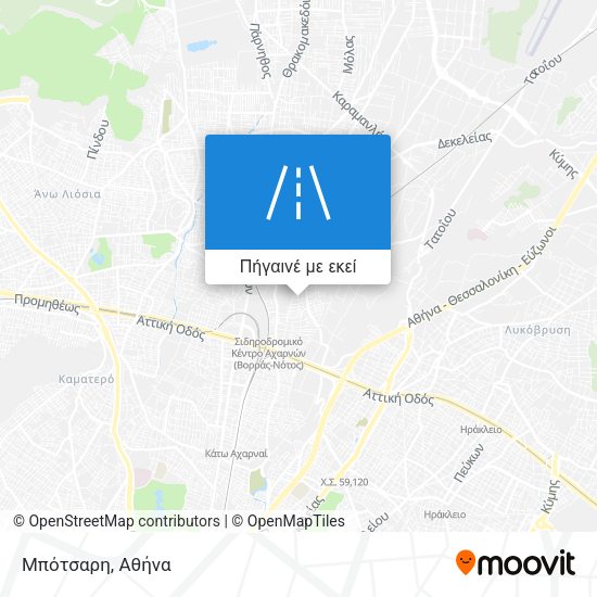 Μπότσαρη χάρτης