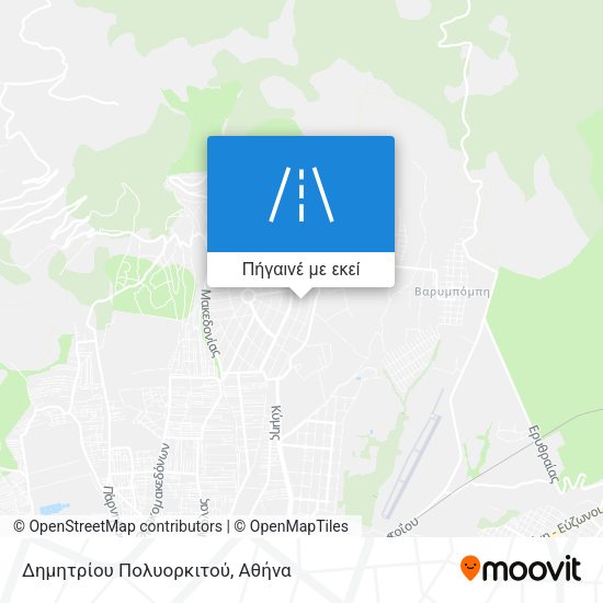 Δημητρίου Πολυορκιτού χάρτης