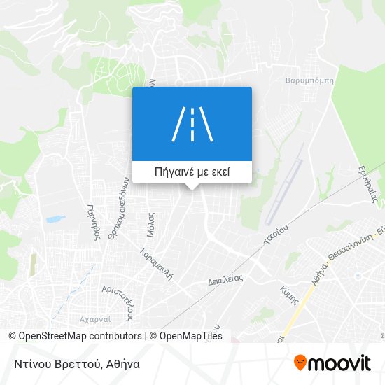 Ντίνου Βρεττού χάρτης