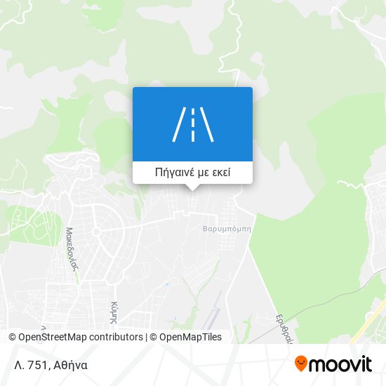 Λ. 751 χάρτης