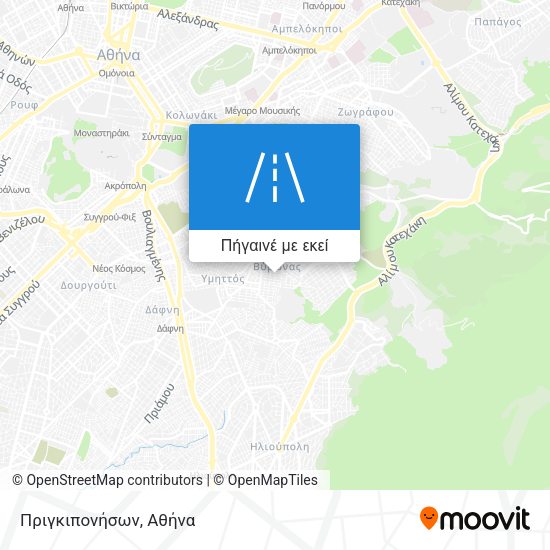 Πριγκιπονήσων χάρτης
