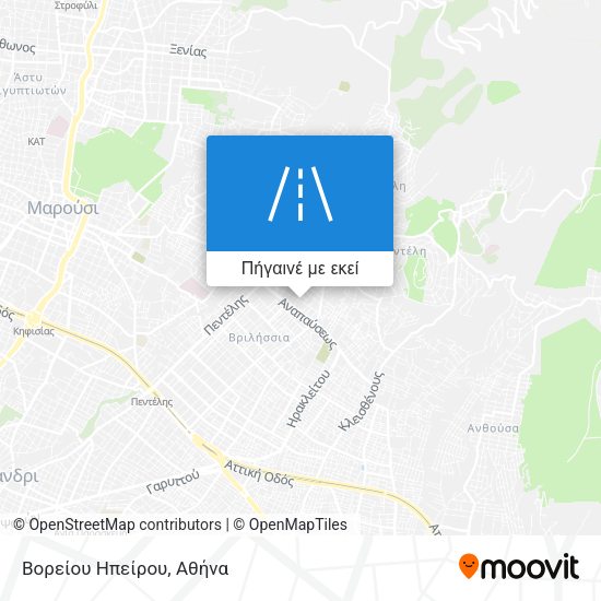 Βορείου Ηπείρου χάρτης